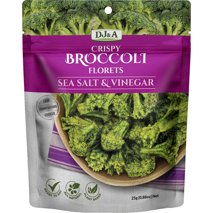 DJ&A Crispy Broccoli Florets Sea Salt & Vinegar