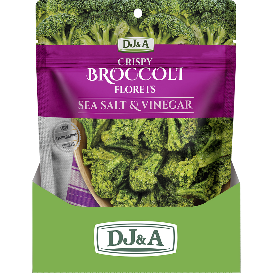 DJ&A Crispy Broccoli Florets Sea Salt & Vinegar