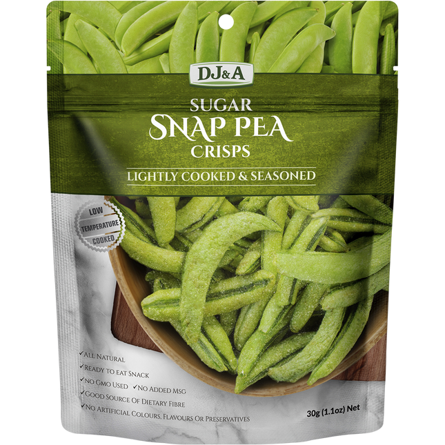 DJ&A Sugar Snap Pea Crisps
