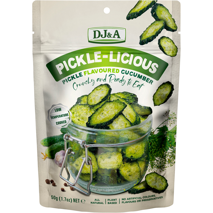DJ&A Pickle-Licious Pickle Flavoured Cucumber
