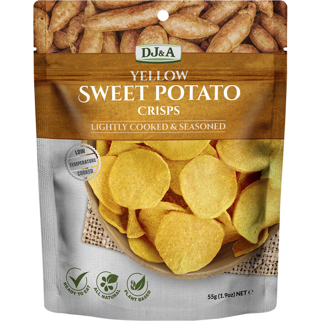 DJ&A Yellow Sweet Potato Crisps