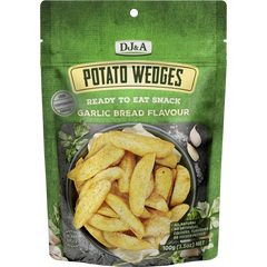 DJ&A Potato Wedges Garlic Bread Flavour