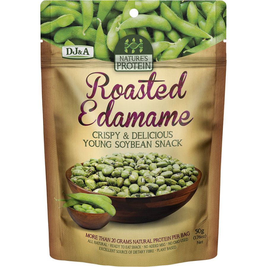 DJ&A Nature's Protein Roasted Edamame