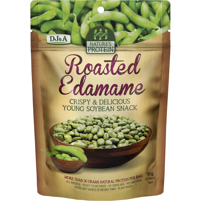 DJ&A Nature's Protein Roasted Edamame