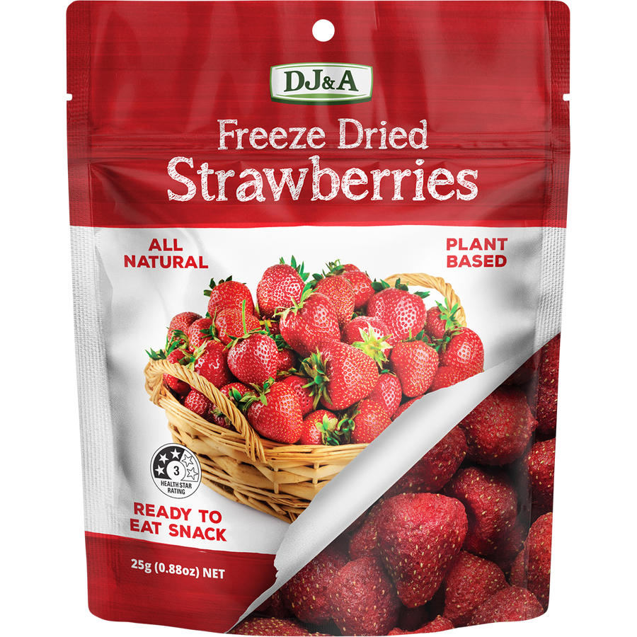 DJ&A Freeze Dried Strawberries