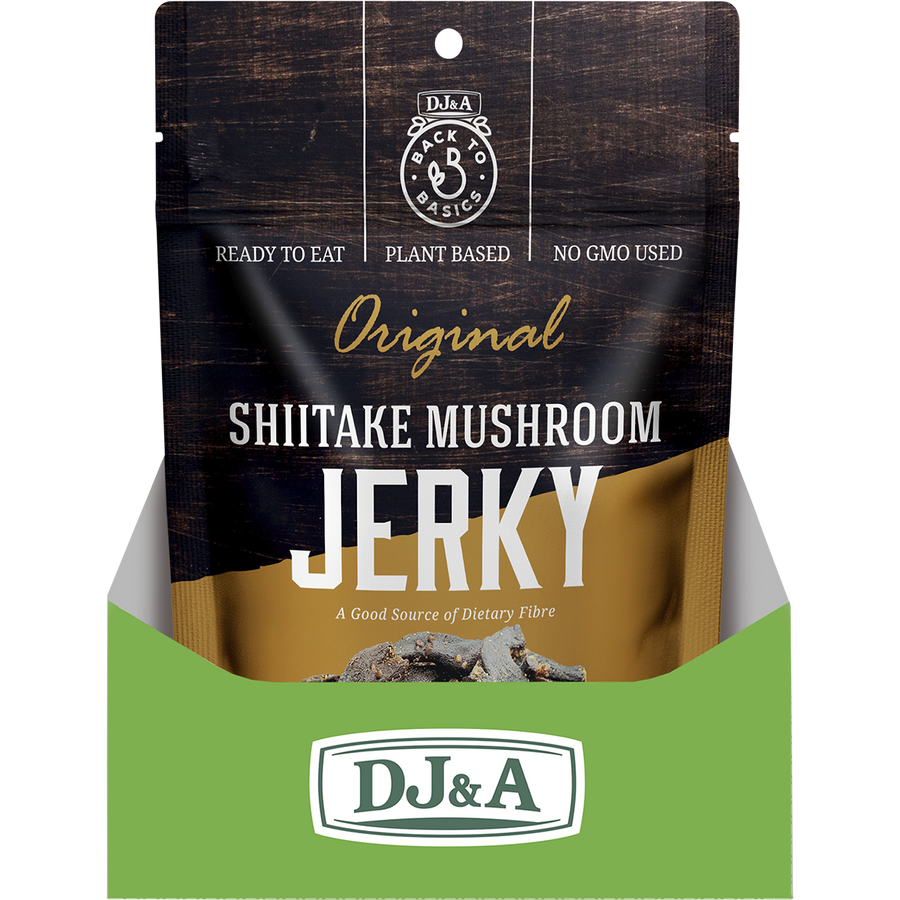 DJ&A Shiitake Mushroom Jerky Original