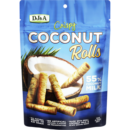 DJ&A Crispy Coconut Rolls