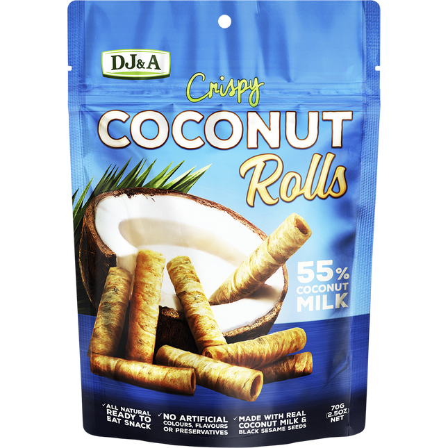 DJ&A Crispy Coconut Rolls