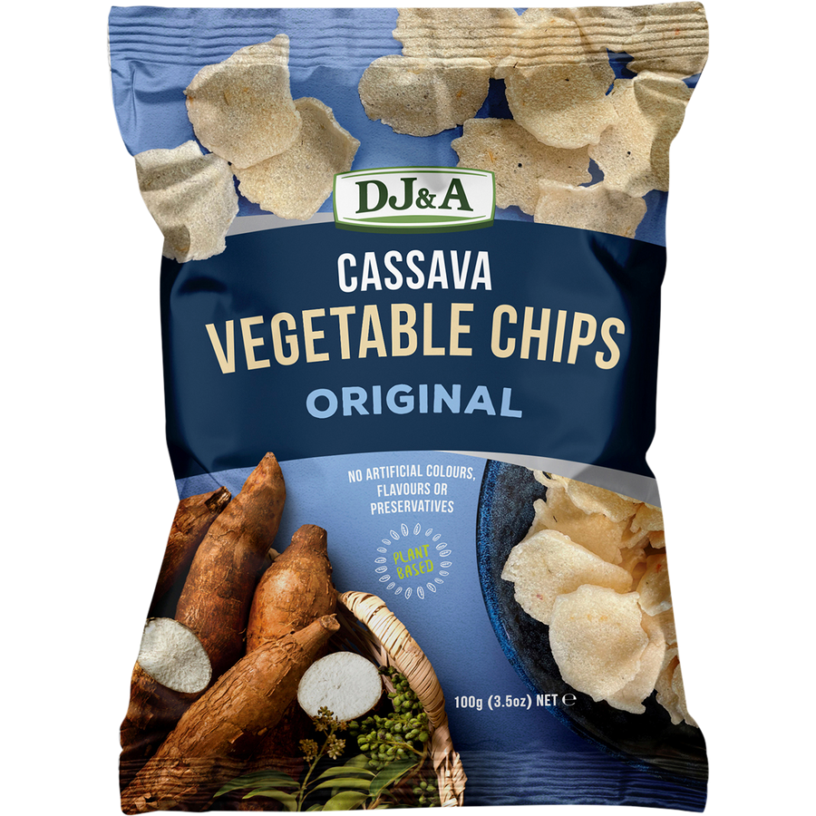DJ&A Cassava Vegetable Chips Original