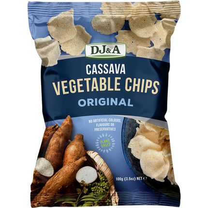 DJ&A Cassava Vegetable Chips Original