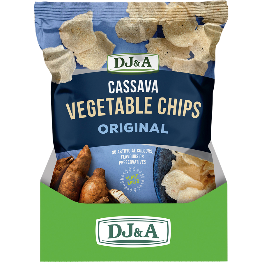 DJ&A Cassava Vegetable Chips Original