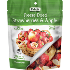 DJ&A Freeze Dried Strawberries & Apple