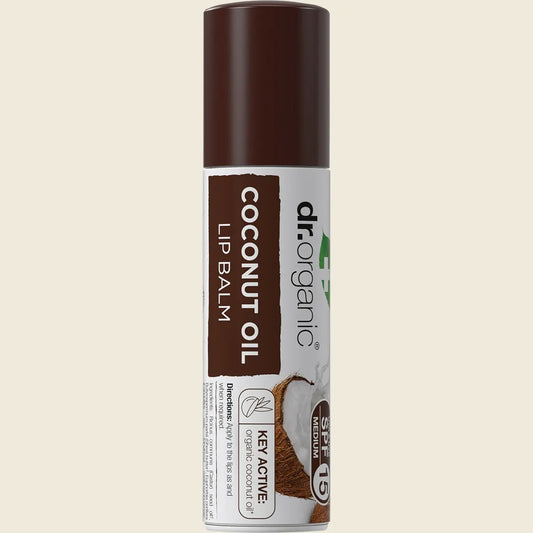 Dr. Organic Lip Balm SPF 15 Coconut Oil 5.7ml