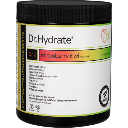 Dr. Hydrate All-In-One Hydration Drink Hasta Cert Strawberry Kiwi