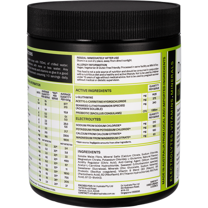 Dr. Hydrate All-In-One Hydration Drink Hasta Cert Lychee Lime