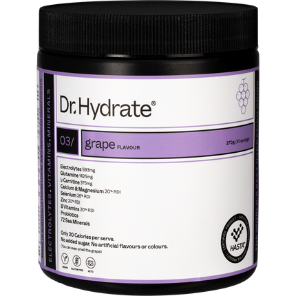 DR. HYDRATE All-In-One Hydration Drink Grape
