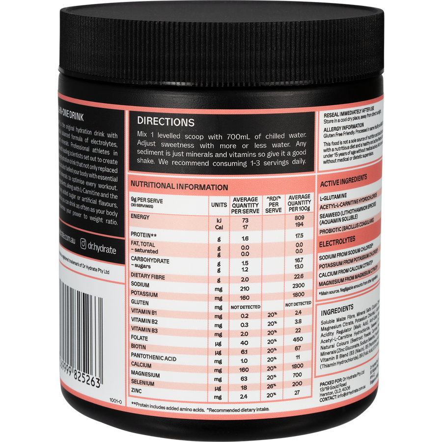 DR. HYDRATE All-In-One Hydration Drink Watermelon