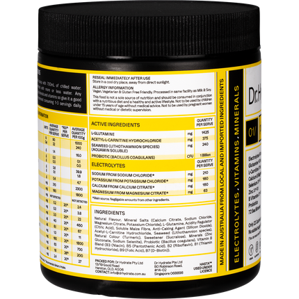 Dr. Hydrate All-In-One Hydration Drink Hasta Cert Pineapple
