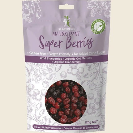 Dr Superfoods Dried Antioxidant Super Berries 125g