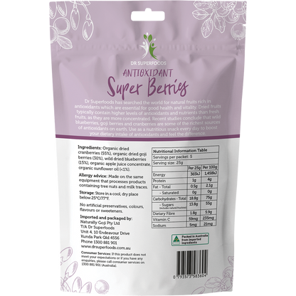 Dried Antioxidant Super Berries