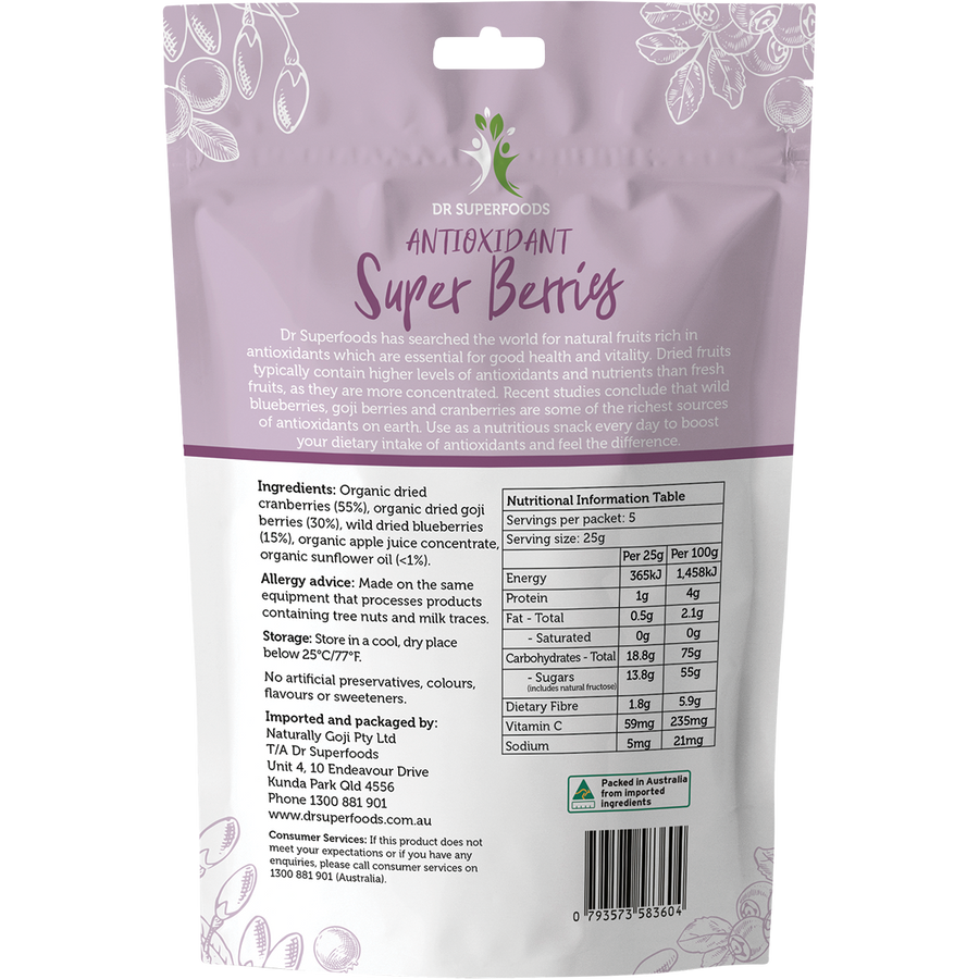 Dried Antioxidant Super Berries