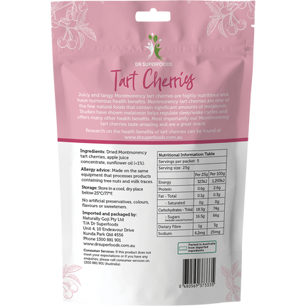 Dried Tart Cherries