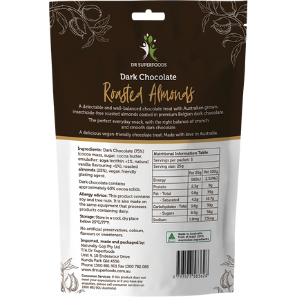 Roasted Almonds Dark Chocolate