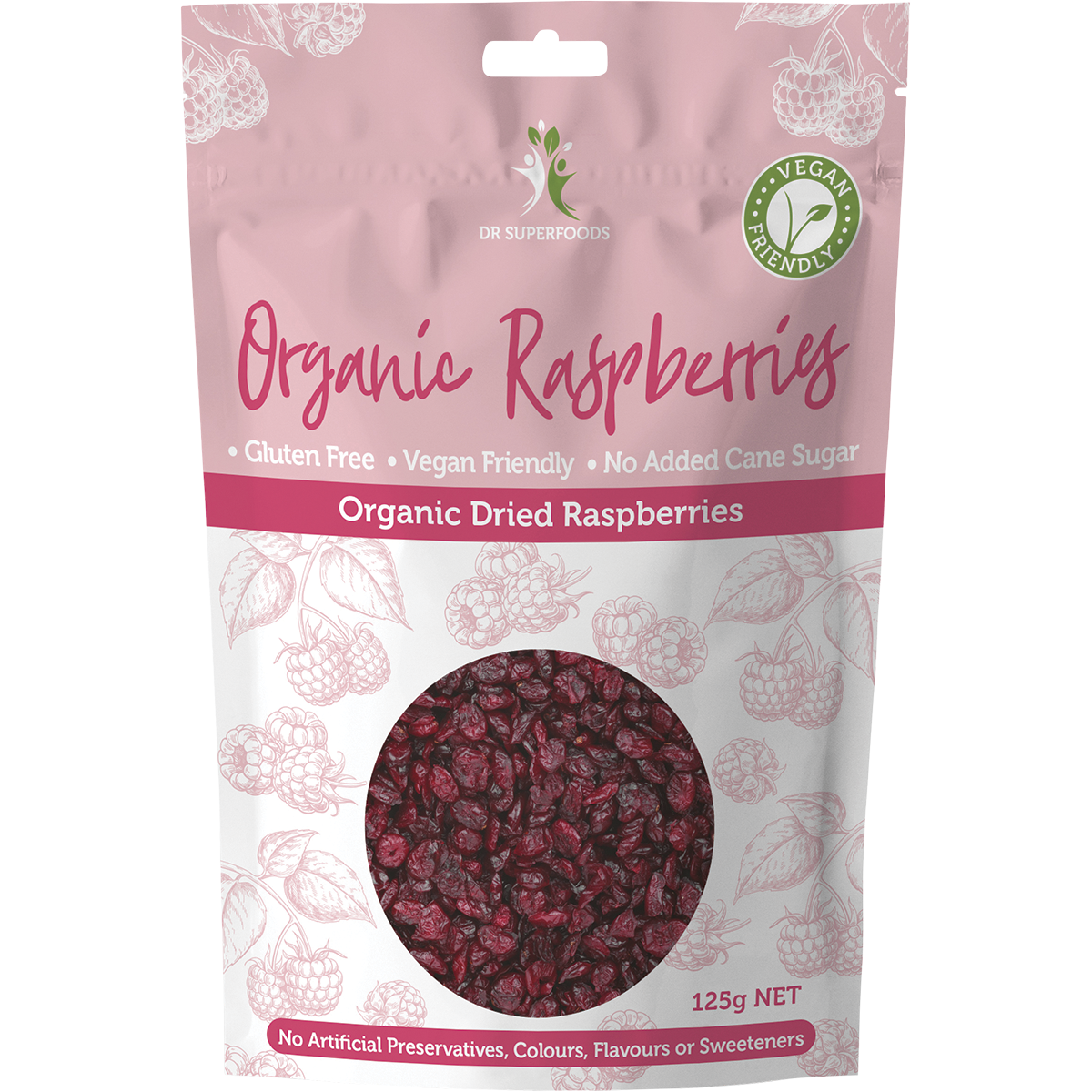Dried Raspberries Organic