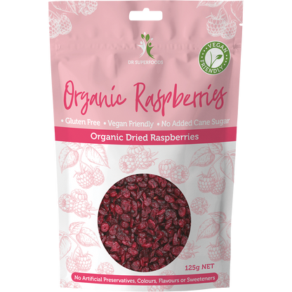 Dried Raspberries Organic