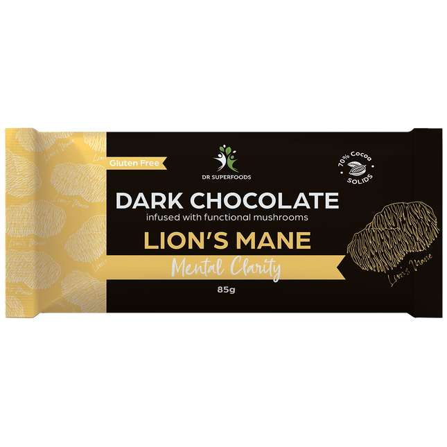 Dr Superfoods Dark Chocolate Bar Mental Clarity