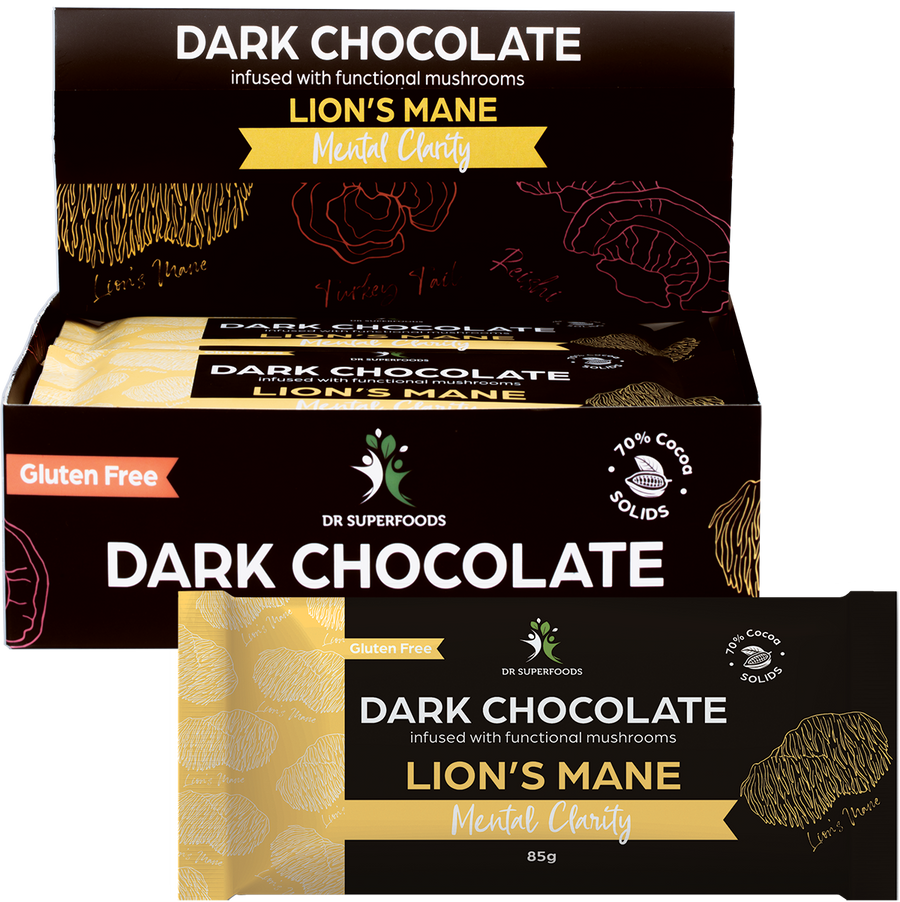 Dr Superfoods Dark Chocolate Bar Mental Clarity