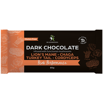 Dr Superfoods Dark Chocolate Bar Peak Performance