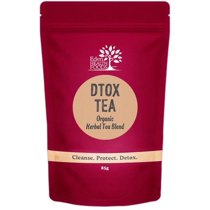 Eden Healthfoods Dtox Tea Organic Herbal Tea Front Side