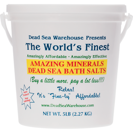 Dead Sea Bath Salts Bucket