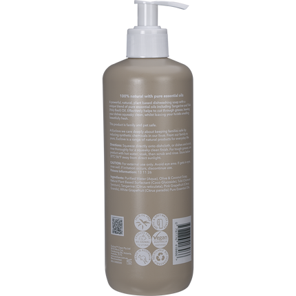 Dish Soap Tangerine & Tulsi