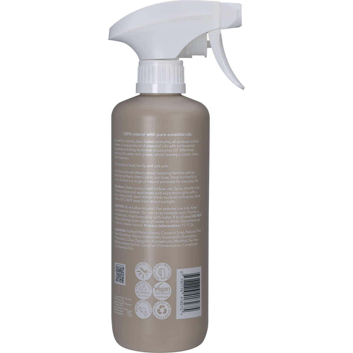 Kitchen Cleaner Eucalyptus, Clove & Tea Tree