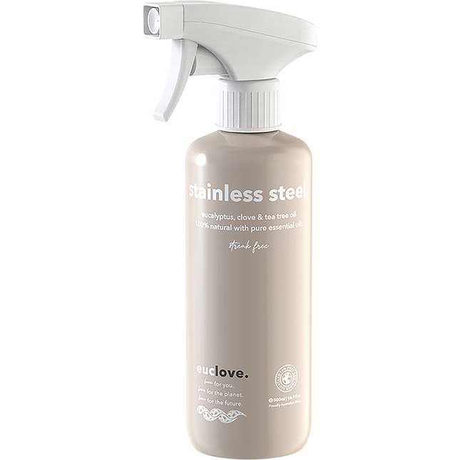 Stainless Steel Cleaner Eucalyptus, Clove & Tea Tree