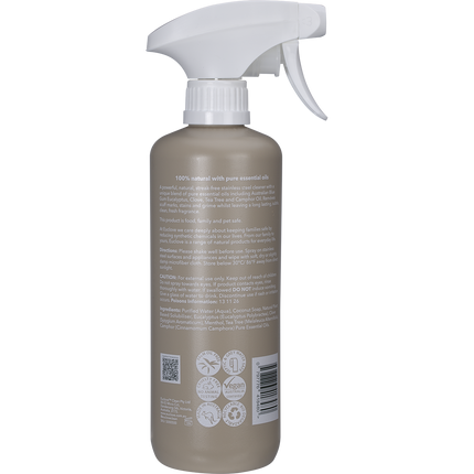 Stainless Steel Cleaner Eucalyptus, Clove & Tea Tree