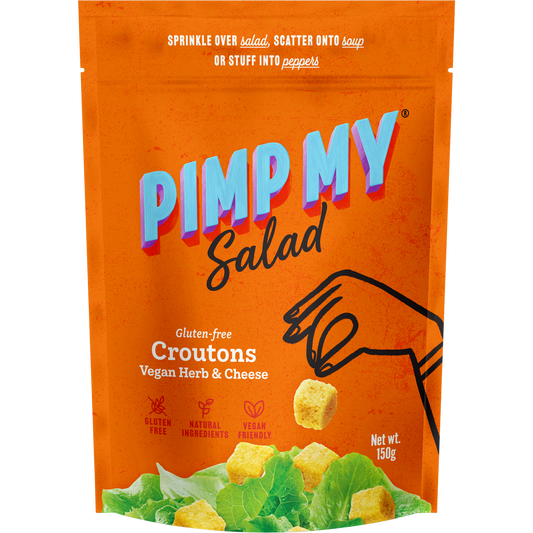 Croutons Vegan Herb & Cheese