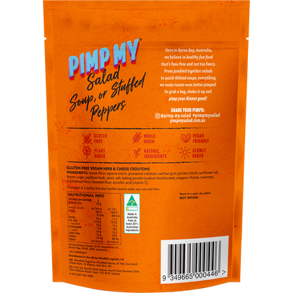 Croutons Vegan Herb & Cheese