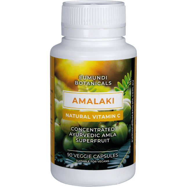 Eumundi Botanicals Amalaki Natural Vitamin C Capsules