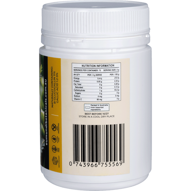 Eumundi Botanicals Amalaki Natural Vitamin C Powder