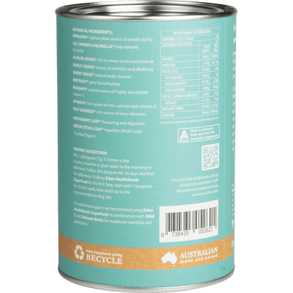 Superfood Certified Organic Greens Powder