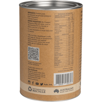 Ultimate Protein Sprouted Brown Rice Natural