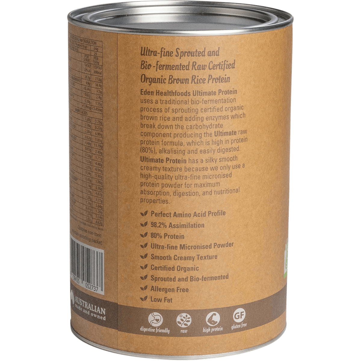 Ultimate Protein Sprouted Brown Rice Chocolate