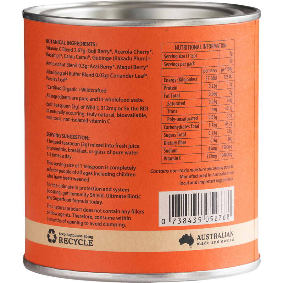 Eden Healthfoods - Wild C Natural Vitamin C Powder