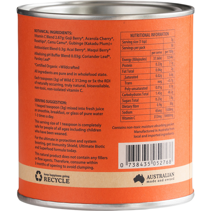 Eden Healthfoods - Wild C Natural Vitamin C Powder
