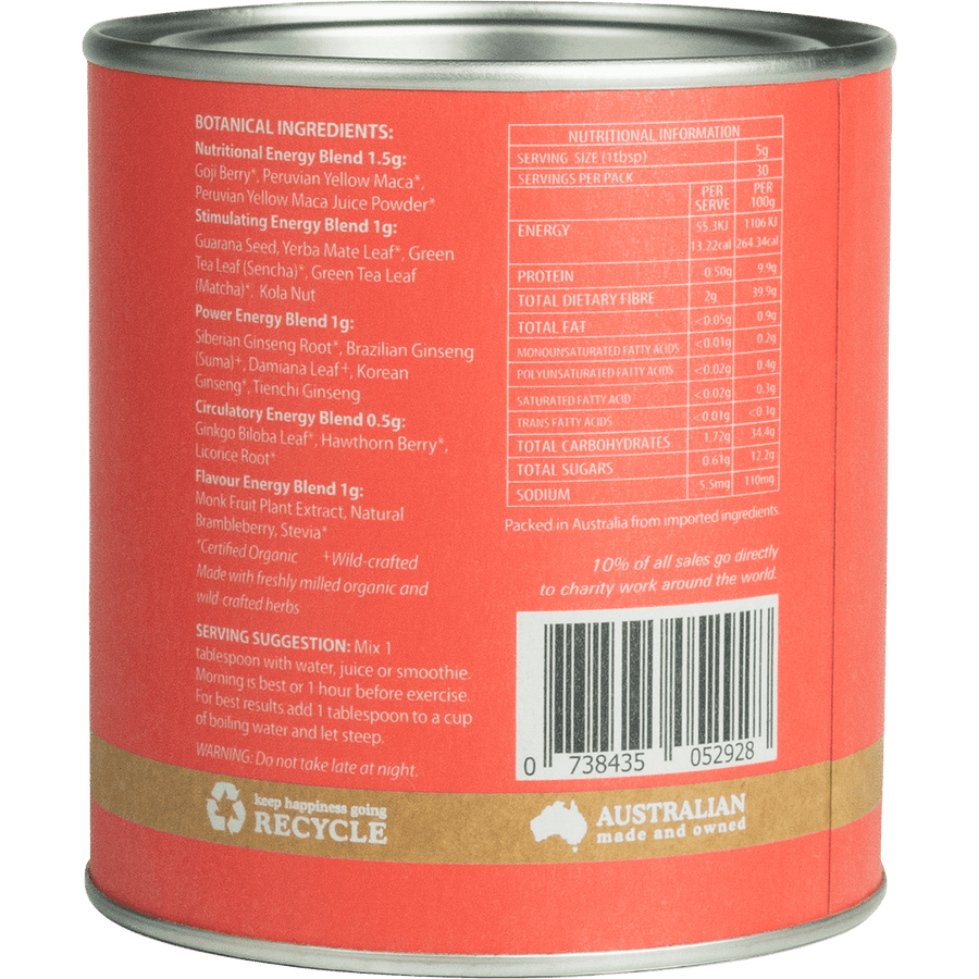 Eden Healthfoods - Energy Shot Pre-Workout