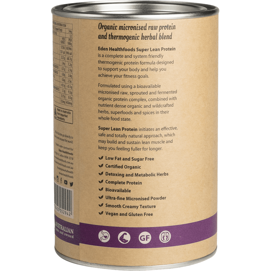 Eden Healthfoods - Super Lean Protein Cinnamon & Vanilla