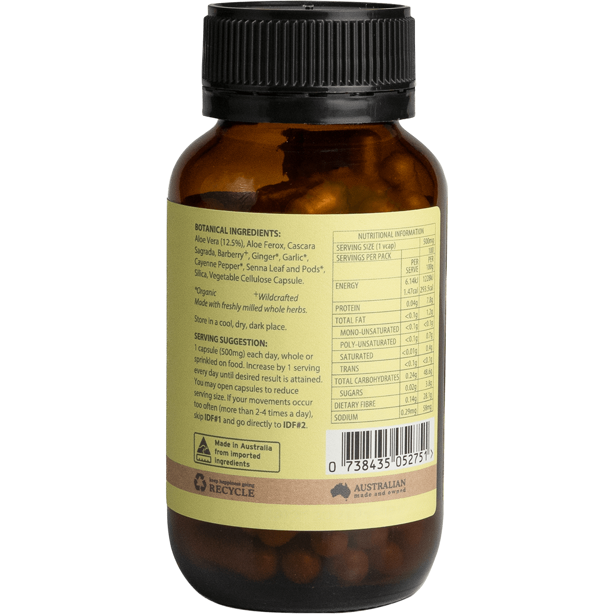 IDF#1 Gut D-tox Week 1 VegeCaps